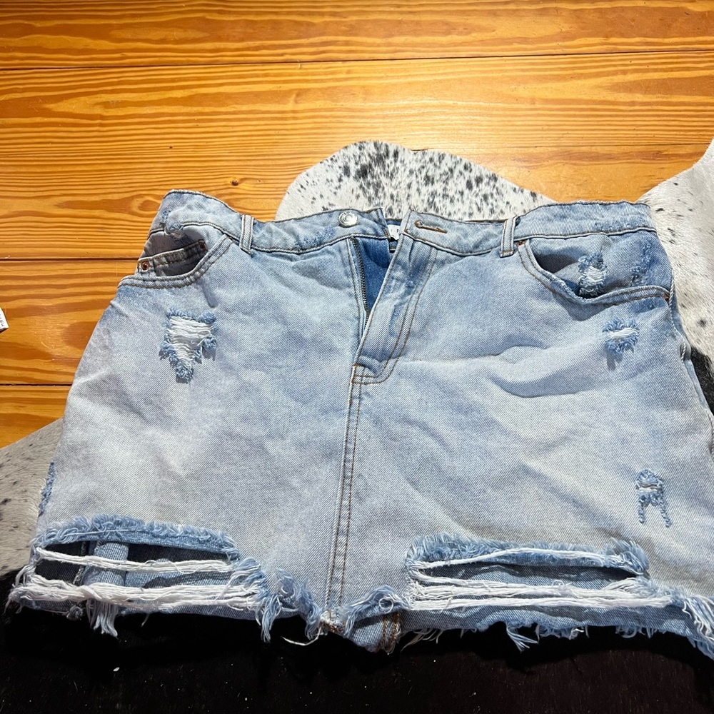Jean shorts